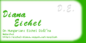 diana eichel business card